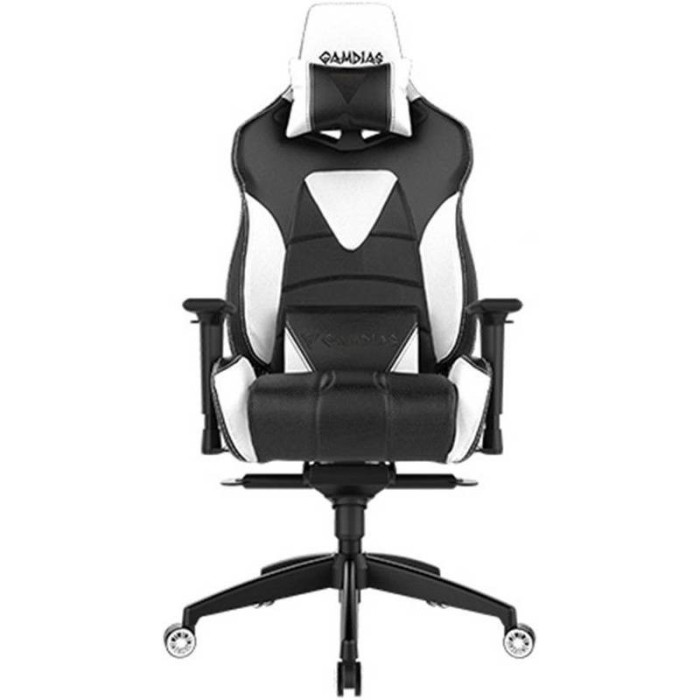 Scaun gaming Gamdias Achilles M1 L Black / White foto mare Scaun gaming Gamdias Achilles M1 L Black / White foto mare