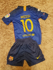 SET ECHIPAMENT MESSI F.C.BARCELONA 4-15ANI SEZON 2018-2019 foto