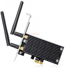 Placa de retea TP-Link Archer T6E, Dual Band, 1300 Mbps, 2 Antene detasabile foto