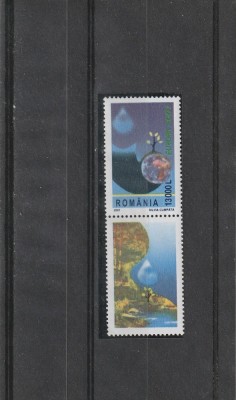 Romania ,CEPT vinieta vertical jos,nr lista 1550a. foto