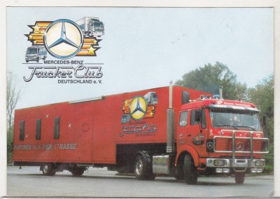 bnk cp TIR Mercedes-Benz LS 1424- necirculata - tematica auto foto