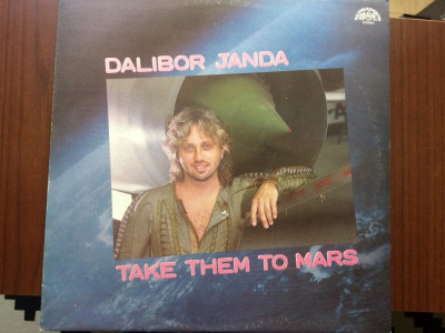 dalibor janda take them to mars disc vinyl lp muzica pop rock supraphon records foto
