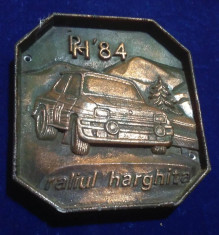 ACR AUTOMOBIL CLUB ROMAN - DACIA - RALIUL HARGHITEI 1984, medalie deosebita foto
