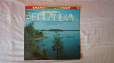 Disc vinyl quadrofonic SQ Jean Sibelius Finlandia foto