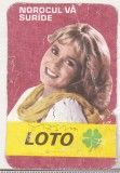 Bnk cld Calendar de buzunar 1983 - Loto-pronosport