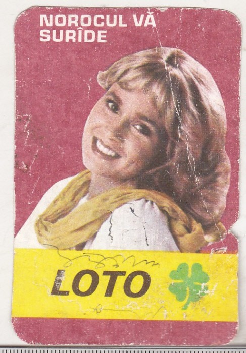 bnk cld Calendar de buzunar 1983 - Loto-pronosport