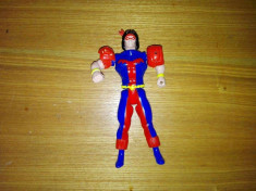 Figurina retro Marvel X-men xforce Warpath 1992 toy biz foto