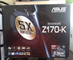 Placa de baza Gaming ASUS Z170-K, Socket LGA1151 DDR4 foto