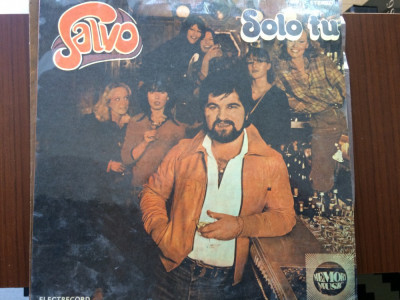 salvo solo tu 1985 album disc vinyl lp muzica italo pop dance disco italiana usoara electrecord EDE 02704 VG+ foto