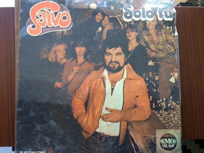 salvo solo tu 1985 album disc vinyl lp muzica italo pop dance disco italiana usoara electrecord EDE 02704 VG+