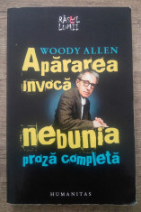 Apararea invoca nebunia - Woody Allen foto