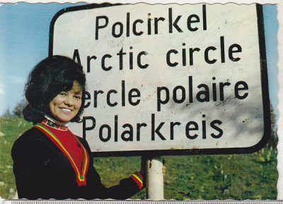 bnk cp Suedia - Lappland - Laponia - Cercul Polar - necirculata foto