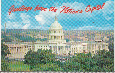 bnk cp USA - Washington DC - Capitoliul - carte postala - necirculata foto