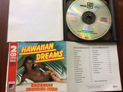 honolulu sunshine band hawaiian dreams 1988 dublu disc 2 cd muzica pop delta VG+ foto