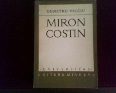 Dumitru Velciu Miron Costin, ed. princeps foto