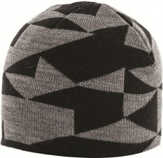 Caciula Highlander Beanie Hat, Gri/Negru foto