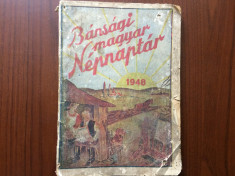 bansagi magyar nepnaptar az 1948 evre temesvar banat carte limba maghiara rara foto