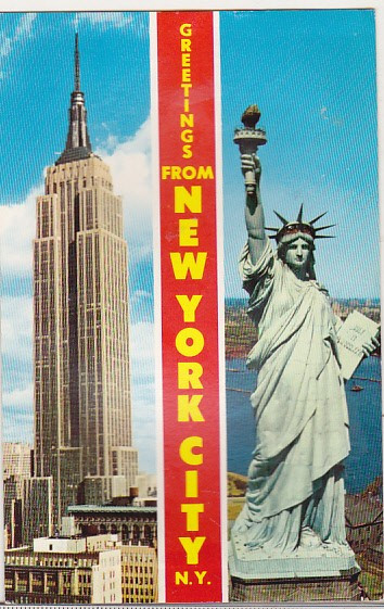 bnk cp USA - New York - carte postala - uzata