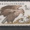 CEHOSLOVACIA 1989 - PASARI DE PRADA PROTEJATE, VULTURI, timbru nestampilat B1