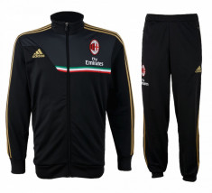 Trening Adidas Ac Milan Negru, Cod:G73022 - Produs original, cu factura - NEW! foto