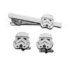 Butoni Camasa Star Wars Stormtrooper &amp; Ac Cravata - Set Cadou Bijuterii Barbati, Colectie Cadou Fan Star Wars