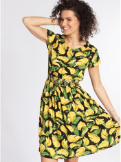 Rochie clos cu print banane Blutsgeschwister foto