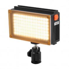 Kit lampa video Fotodiox, 98 LED, acumulator Li-Ion foto