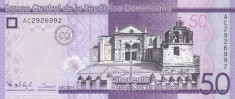 Bancnota Republica Dominicana 50 Pesos Dominicanos 2014 - P189a UNC foto