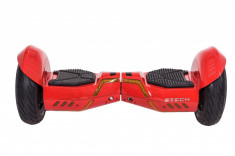 Hoverboard cu motor 2x500W roti 10&amp;quot; Baterie Li-Ion Samsung ZT-45 ROSU foto