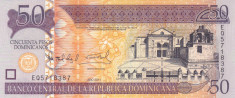 Bancnota Republica Dominicana 50 Pesos Dominicanos 2011 - P183a UNC foto