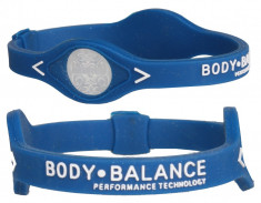Body Balance Bratara silicon albastru inchis XS foto