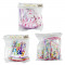 Set accesorii Happy Birthday party, 36 piese multicolore, diverse modele