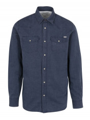 Camasa din denim albastru inchis Jack &amp;amp; Jones Vintage Galway foto