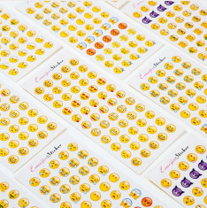 Stickere Emoji Emoticon 12 coli foto