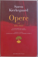 S. Kierkegaard OPERE Vol. 2/2 Sau... sau... foto