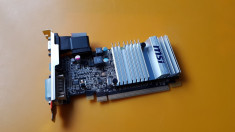 143S.Placa Video MSI Radeon HD 5450,1GB DDR3-64Bit,PCI-e,VGA-DVI-HDMI foto