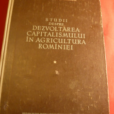 I.Adam, N.Marcu -Studii- Dezv.Capitalismului in Agricultura Romaniei-1956-vol1