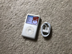 Ipod Classic 7th gen 160GB MC293+cablu date Hard FARA BADURI(baterie 30ore) foto