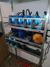 Vand RIG 7x Sapphire Rx580 Special Edition, 210 Mhs foto