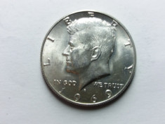 SUA -Half dollar 1969 foto