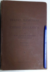 carte veche semnata tratat chimie organica 1942 Nenitescu dedicatie A. Codarcea foto