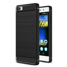 Husa Huawei P8 Lite - Brushed Carbon Black foto