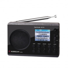 Aproape nou: Radio digital DAB si FM Albrecht DR 70 cu display color 220V/baterii C foto