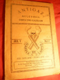 Buletinul Directiei Gazelor - Antigaz -Anul V ,nr.1-2 1931 , 61 pag