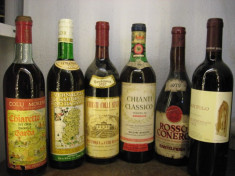 6 sticle VIN , ITALY, lot (36) recoltare 1961/72/81/82/94 foto