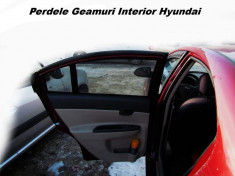 Perdele geamuri auto interior Hyundai Accent 2005-2011 sedan foto