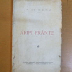 A. De Herz Aripi frante drama in versuri in 3 acte 013