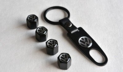 VW capacele ventil+breloc metalice VW capacele ventil+breloc metalice
