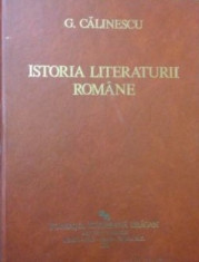 George Calinescu-Istoria literaturii romane foto