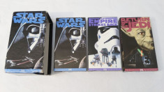 Colectie 3 casete video VHS originale STAR WARS Trilogy remasterizate digital foto